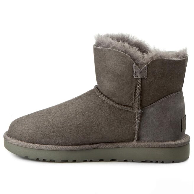 Ugg Pantofi Ugg W Mini Bailey Button II 1016422 W/Grey