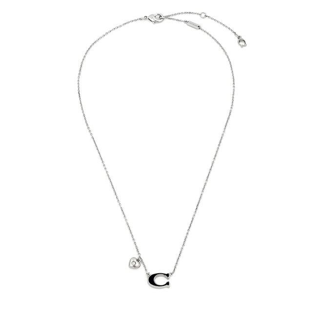 Naszyjnik Coach 37571286 Srebrny -