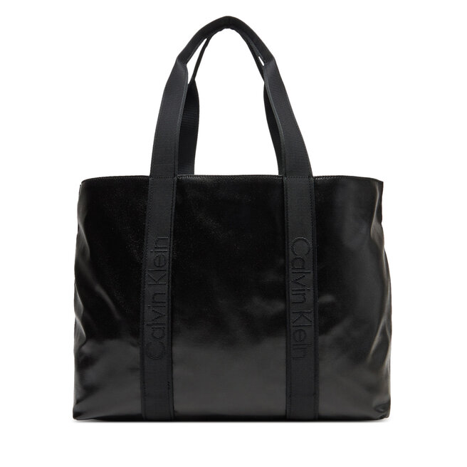 Torebka Calvin Klein Ultralight Water Repellent Tote - Czarny