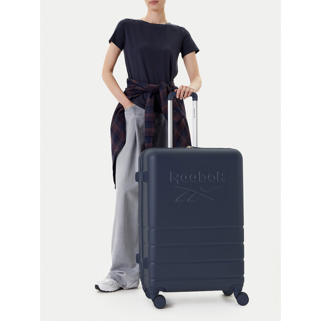 Walizka duża Reebok RBK-WAL-002-CCC-L Granatowy -