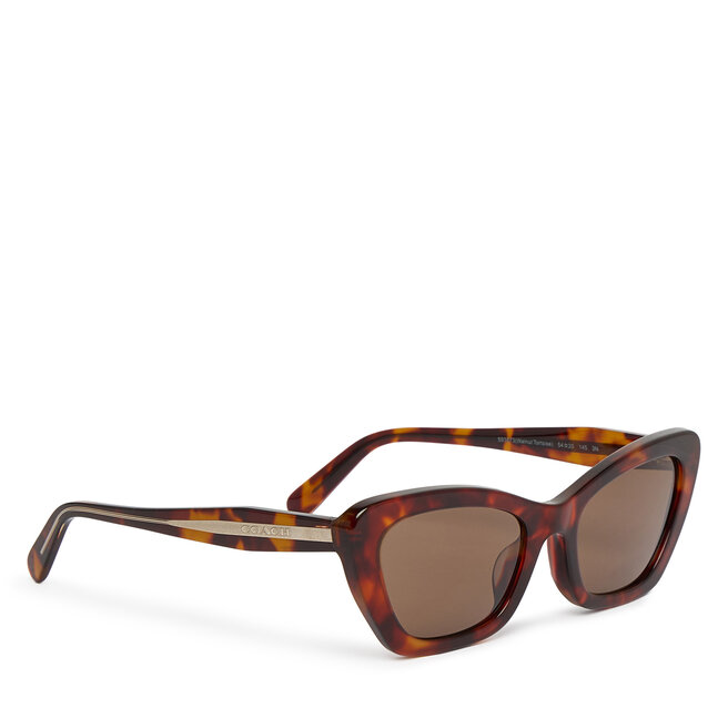 Okulary przeciwsłoneczne Coach 0HC8452U 593873 Brązowy - kobiece