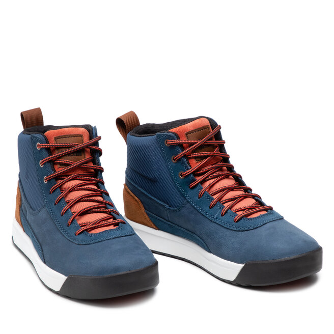 The North Face Scarpe The North Face Larimer Mid Wp NF0A52RM33B1 Monterey Blue/Monks Robe Brown