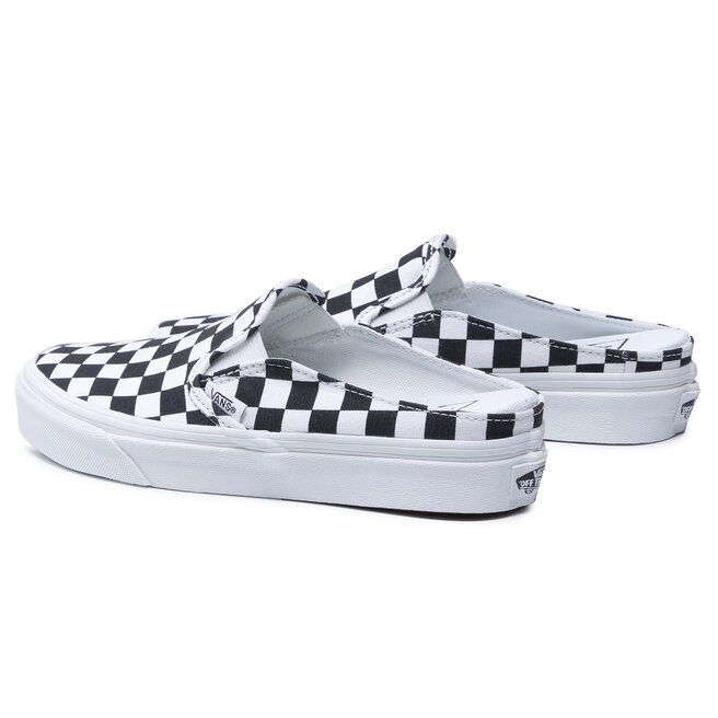 completely checkered vans