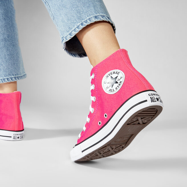Sportbačiai Converse Ctas Hi 170155C Hyper Pink • Www.eavalyne.lt