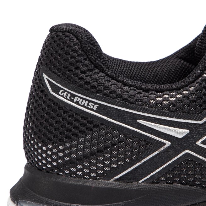 patrocinador Viento Ejecutar Zapatos Asics Gel-Pulse 10 1011A007 Black/Silver 002 • Www.zapatos.es