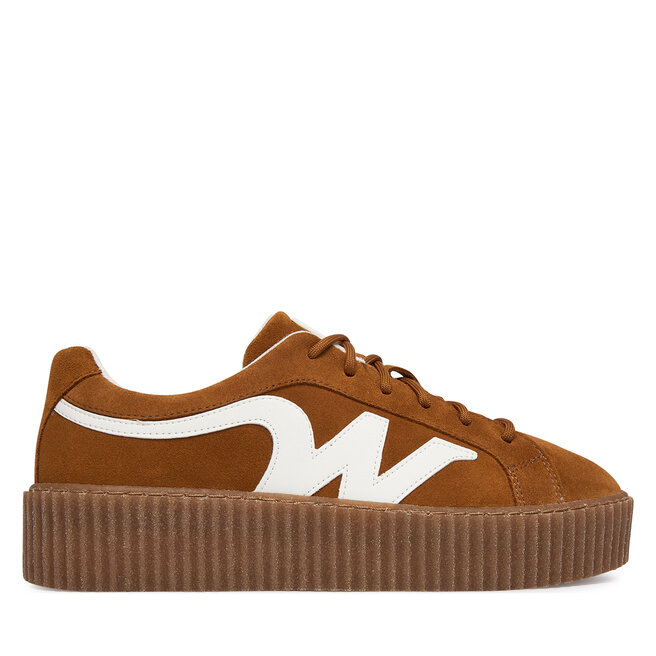 Sneakersy Weekend Max Mara 2615761014600 Brązowy - kobiece