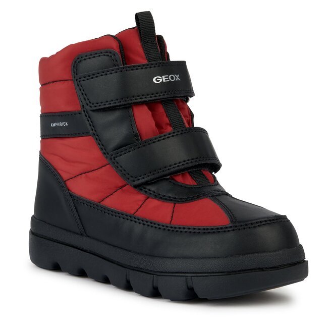 Μπότες Χιονιού Geox J Willaboom Boy B Ab J36LFB 0FU54 C0020 D RedBlack