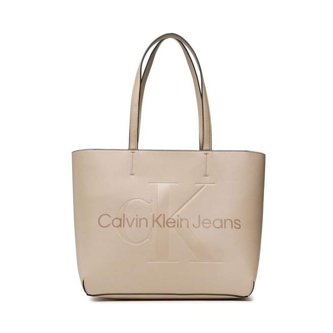 Geantă Calvin Klein Jeans Sculpted Shopper29 Mono K60K610276 PBC