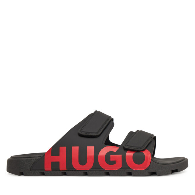 Klapki HUGO Evander - Czarny