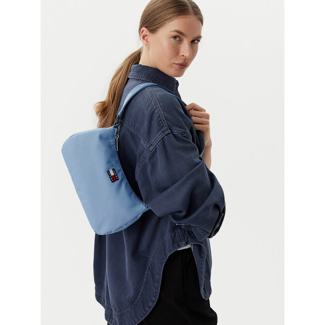 Torebka Tommy Jeans Tjw Ess Daily Shoulder Bag AW0AW18768 Niebieski jasny -