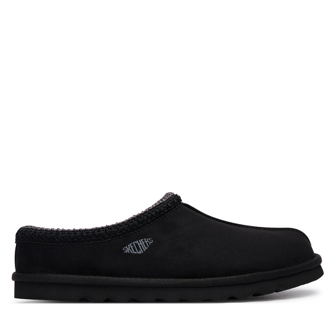 Kapcie Skechers Renten - Ulrich 205605/BLK Czarny