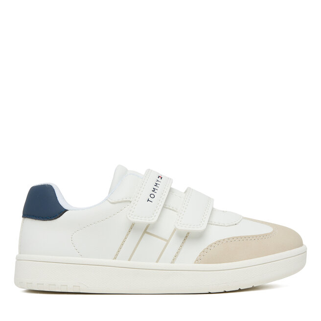 Sneakersy Tommy Hilfiger T1X9-34342-1269 S Biały - chłopięce