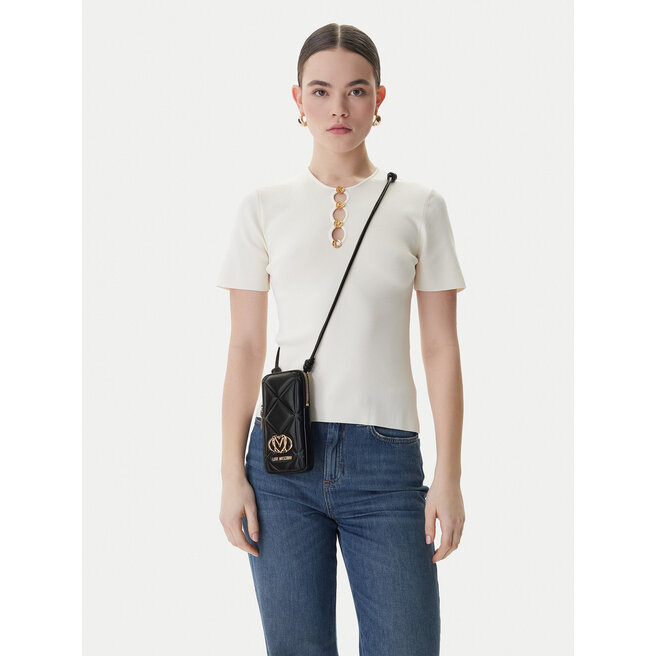 Etui na telefon LOVE MOSCHINO JC5645PP1OLC0000 Czarny -