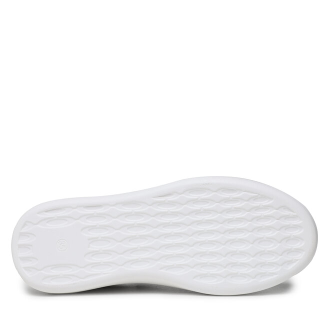 Patrizia Pepe Сникърси Patrizia Pepe PJ210.30 S Bianco/Argento