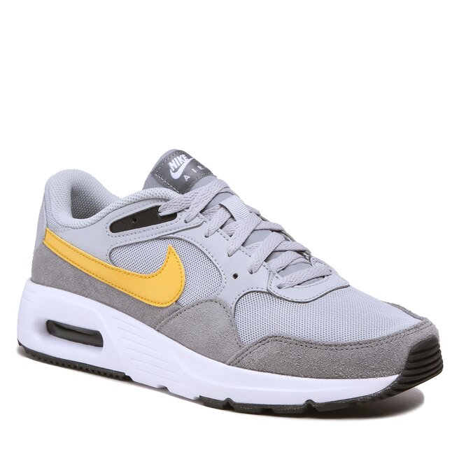 Buty Nike Air Max Sc CW4555 011 Wolf Grey Yellow Ochre eobuwie