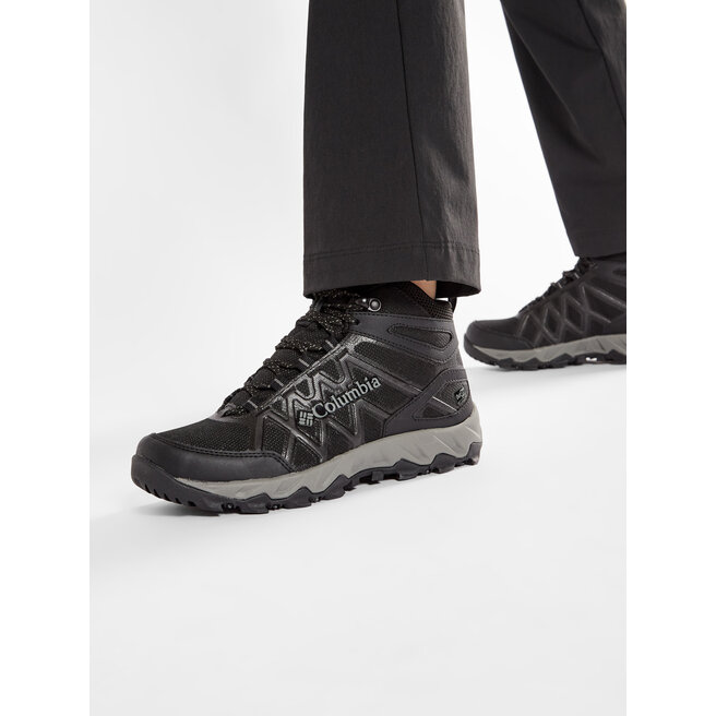 Columbia Bakancs Columbia Peakfreak X2 Mid Outdry BL0828 Black/Titanum II 010