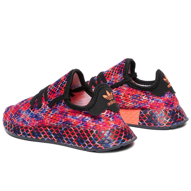 Buty adidas Deerupt Runner EE5672 Cblack/Cblack/Solred | eobuwie.com.pl