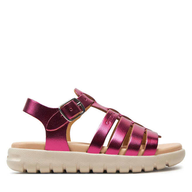 Sandały Geox J Sandal Soleima Gir J35GSB 000CF - M Różowy