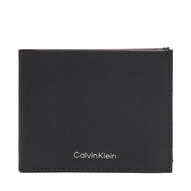 Portfel męski Calvin Klein Ck Must Billfold W Coin - Czarny