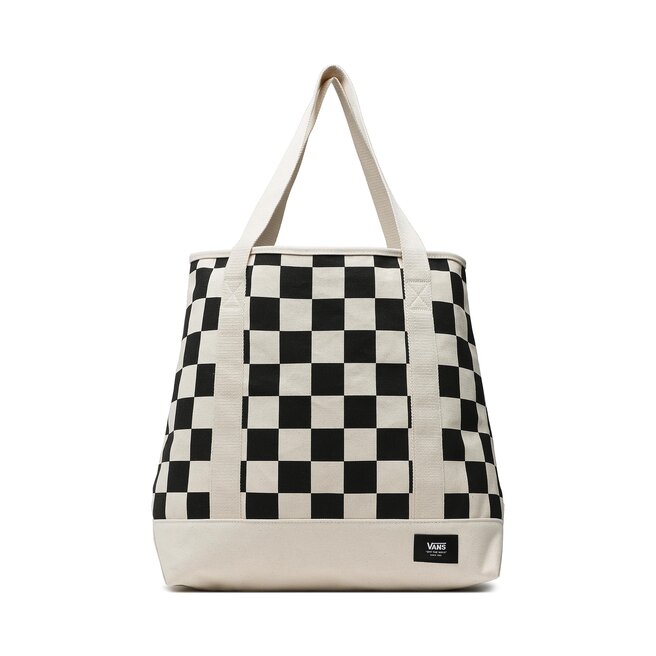 Vans mow black top checkerboard lunch bag