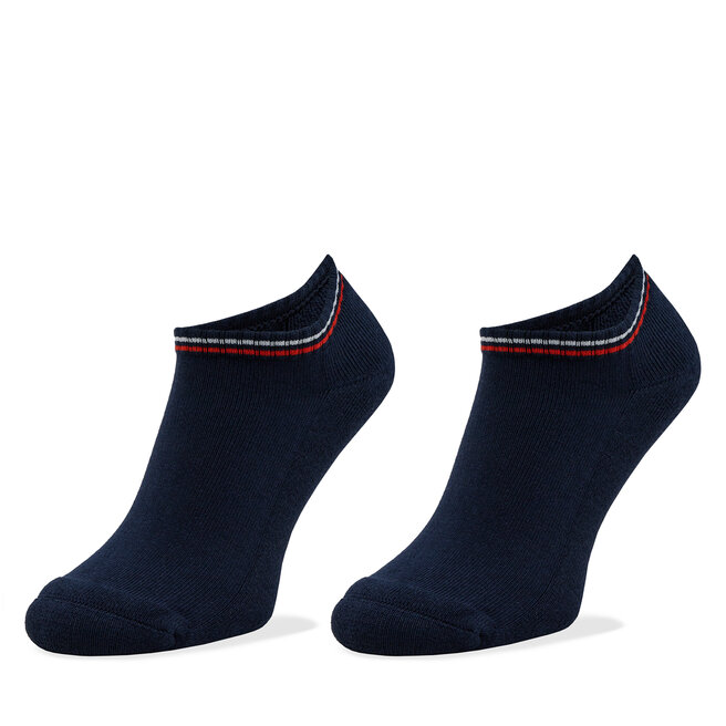 Zestaw 2 par stopek unisex Tommy Hilfiger - Granatowy