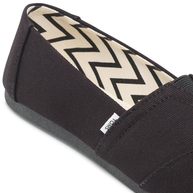 Toms Halbschuhe Toms Alpargata 10017716 Black/Black