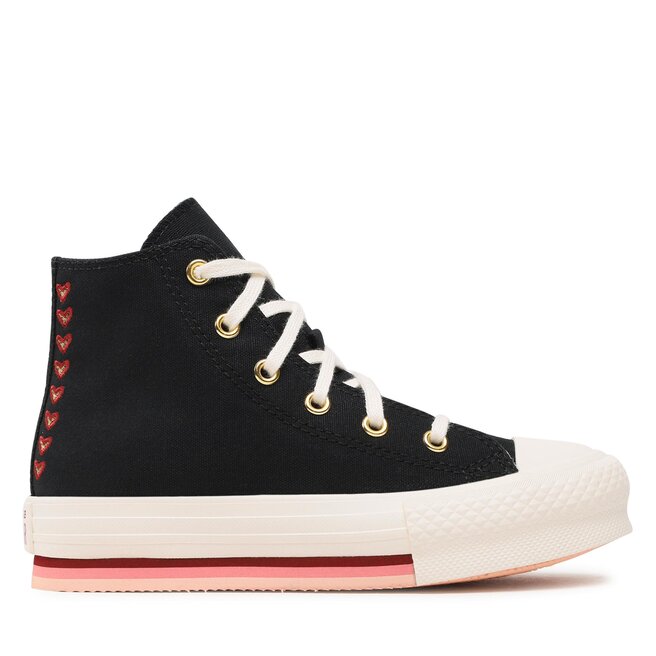 Converse Plátěnky Converse Ctas Eva Lift Hi A04953C Black/Soft Dune