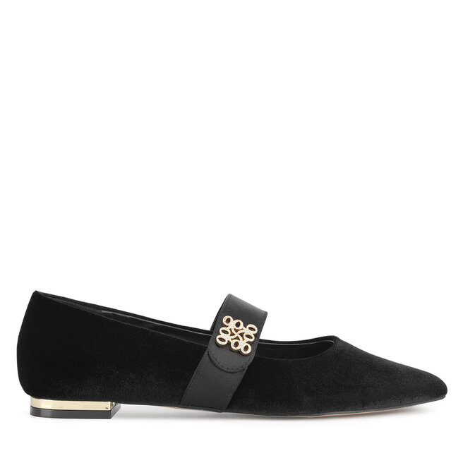 Baleriny Nine West - Czarny