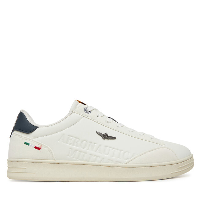 Sneakersy Aeronautica Militare - Biały