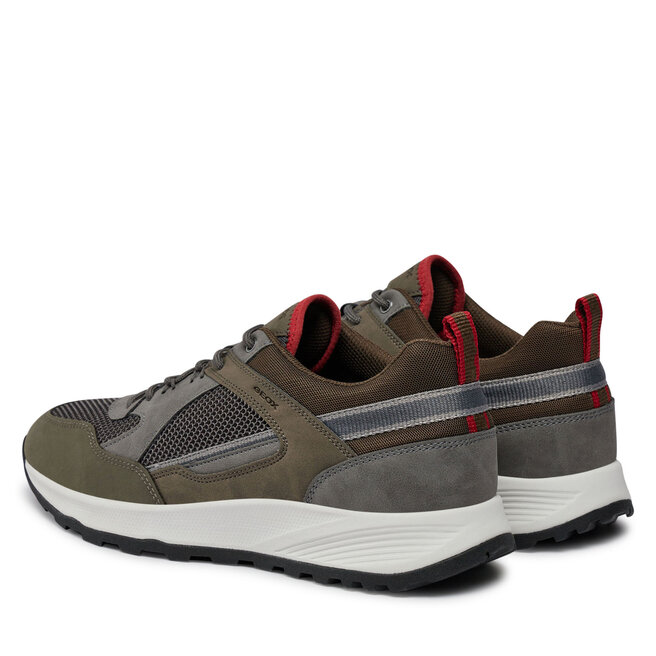 Geox Herren U Terrestre A Sneaker – Atmungsaktiv, Bequem, Alltagsschuhe