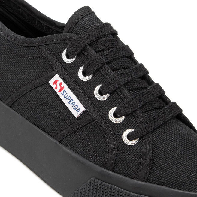 Superga Teniszcipő Superga 2730 Cotu S00C3N0 Full Black 996
