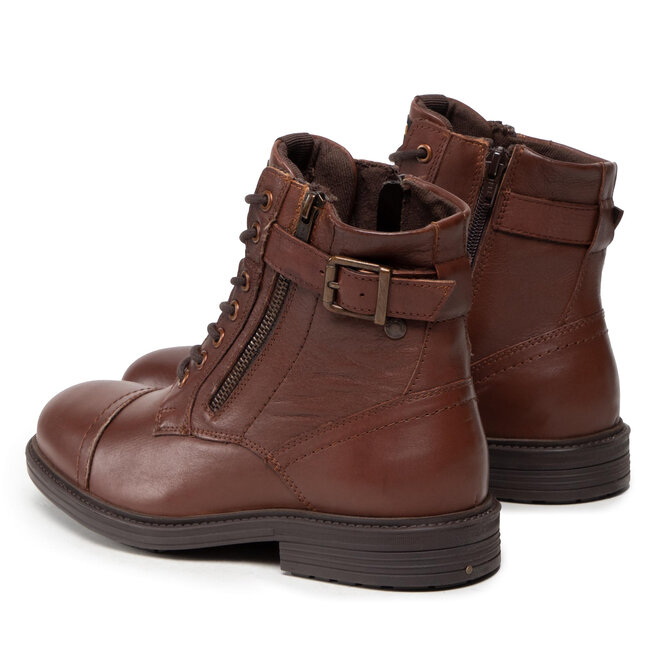 Jack&Jones Kozačky Jack&Jones Jfwholland 12217007 Cognac