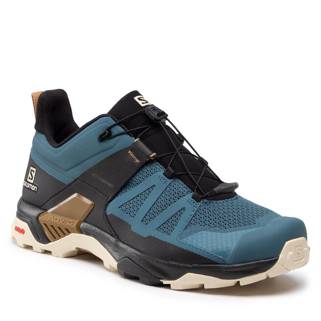 Turistiniai batai Salomon X Ultra 4 414530 Mallard Blue/Bleached  Sand/Bronze Brown • Www.eavalyne.lt