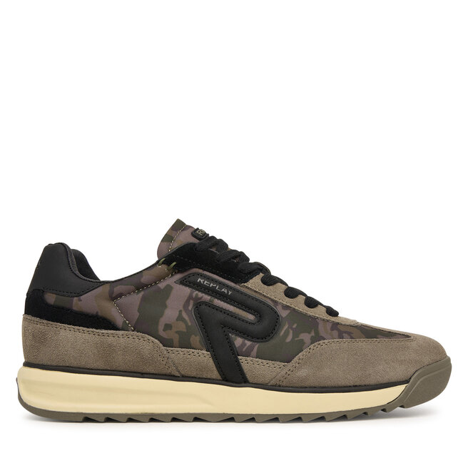 Sneakersy REPLAY GMSIB.000.C0202T Zielony