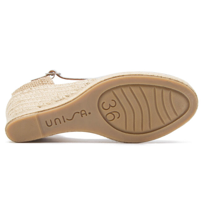 Unisa Espadrile Unisa Castilla 19 Se Silver/Selenium