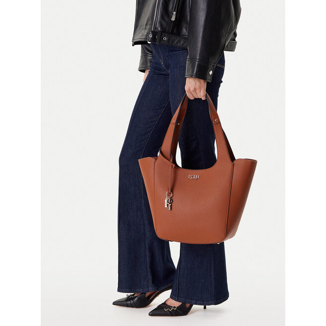 Torebka Guess Calista HWBG73 34220 Brązowy -