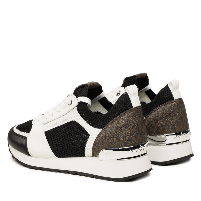 MICHAEL Michael Kors Sneakersy MICHAEL Michael Kors Billie Knit Trainer 43S3BIFS1D Blk/Opticwht
