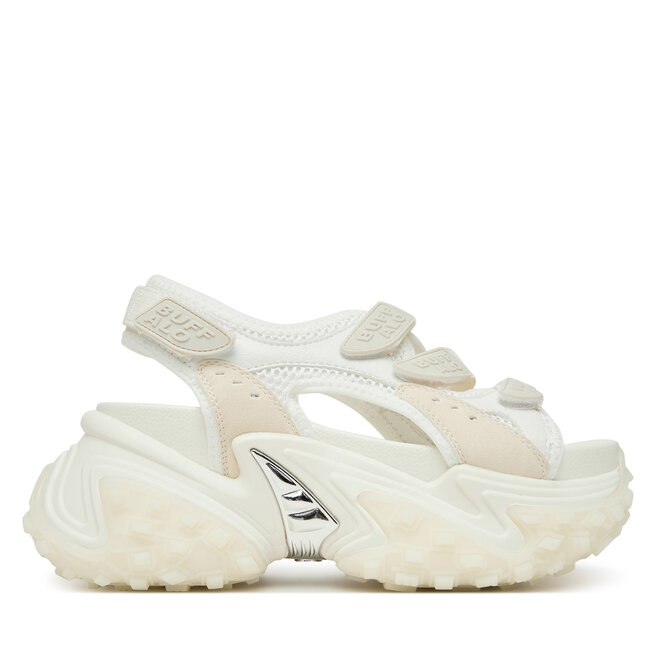 Sandały Buffalo Cerbo Sandal Track 1602365 Biały - kobiece