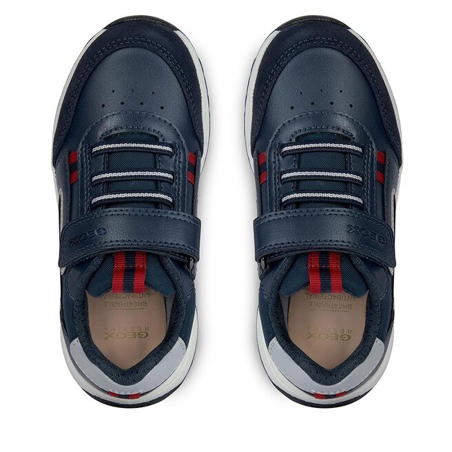 Geox Sneakers Geox J Briezee Boy J36GMA 054FU C4244 S Navy/Dk Red