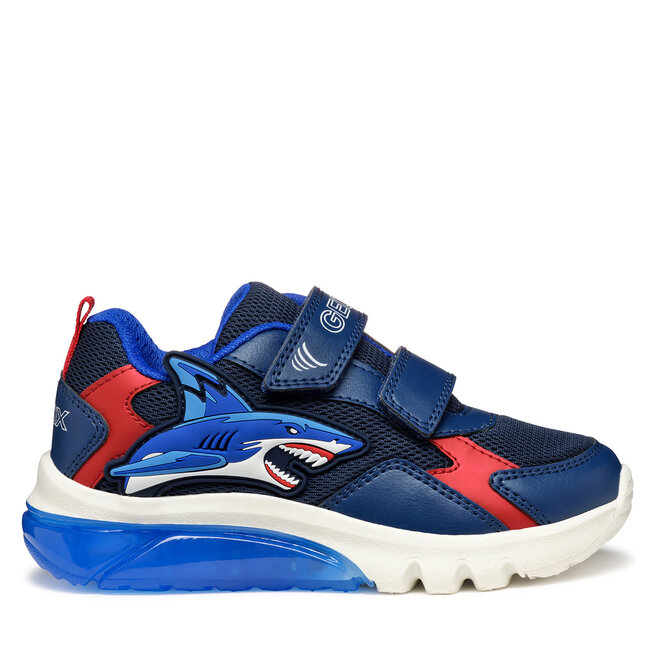 Sneakersy Geox J Ciberdron J55LBB 014BU - M Granatowy
