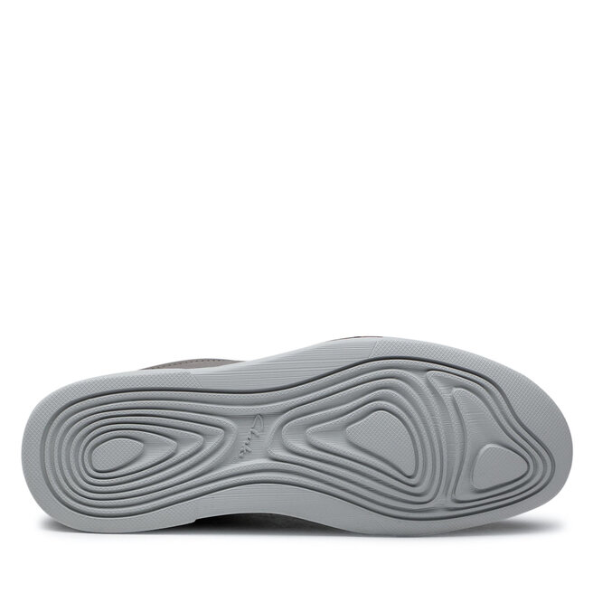 Clarks Poltopánky Clarks Gereld Low 261646447 Grey Leather