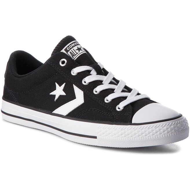 Converse Ox 161595C Black/White/White • Www.zapatos