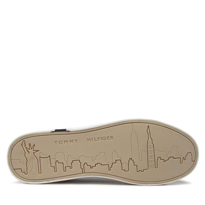 Tommy Hilfiger Sneakers Tommy Hilfiger Modern Vulc Corporate Leather FM0FM04036 Desert Sky DW5