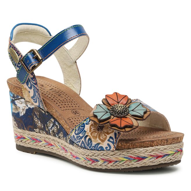 Espadrile Laura Vita Facyo 81 Bleuf Bleuf