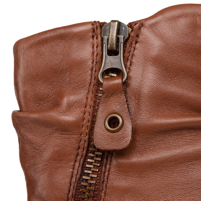 bottines caprice marron