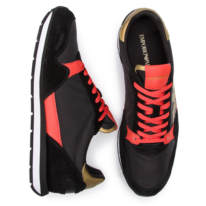 Sneakers Emporio Armani X4X215 XL198 A047 Black eschuhe.de