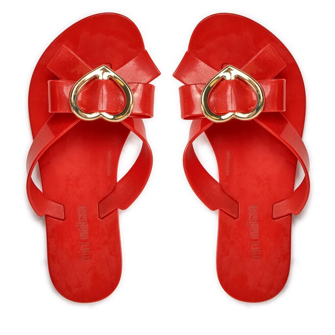 Japonki Melissa Mini Melissa Harmonic Hot Inf - Czerwony