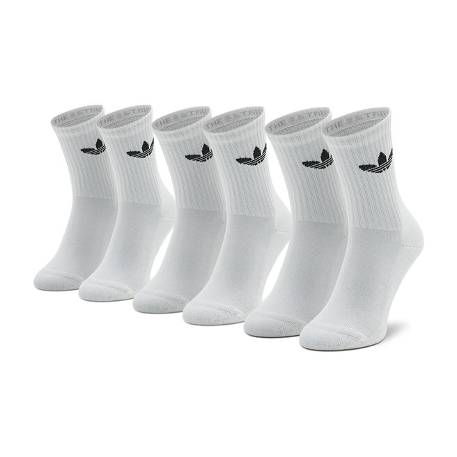 Κάλτσες Ψηλές Unisex adidas Cus Tre Crw Sck HB5881 Λευκό