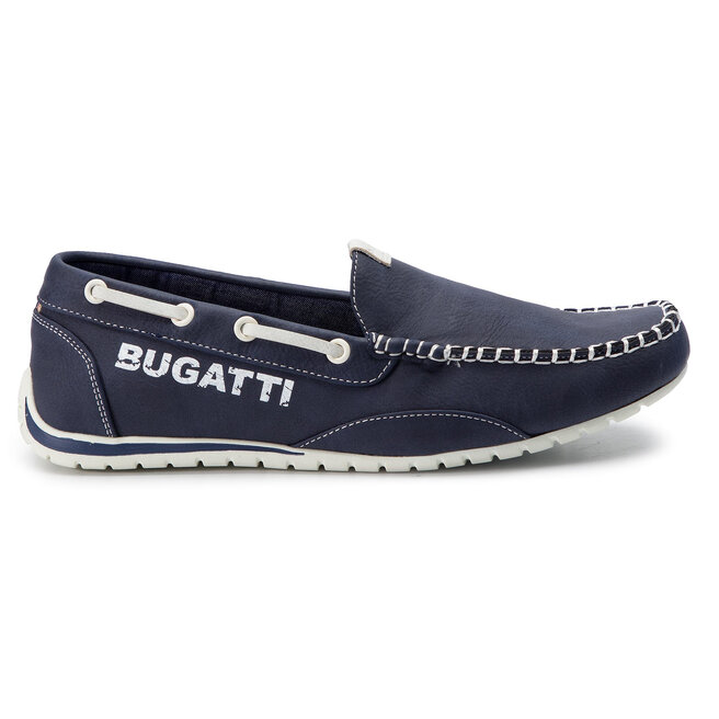 Mocassin Bugatti Homme 321-aox60 – Chaussures Basses à Lacets Style Budapest, Textile, Semelle EVA, Pour Bureau Ou Loisirs