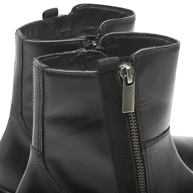 Geox Polokozačky Geox D Iridea O D26HRO 00043 C9999 Black